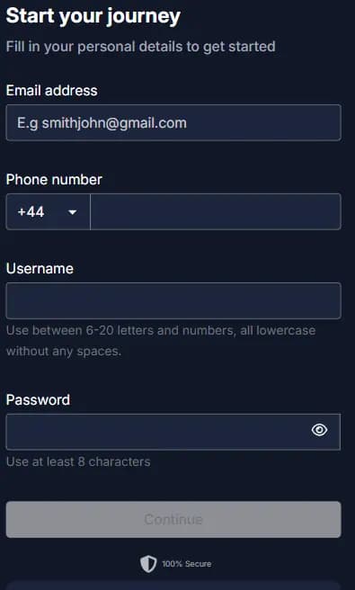 247Bet Registration & Sign Up