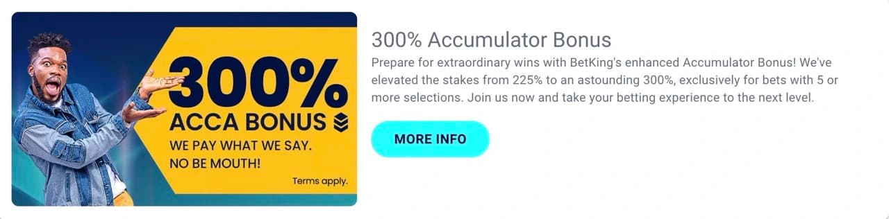  300% Accumulator Bonus