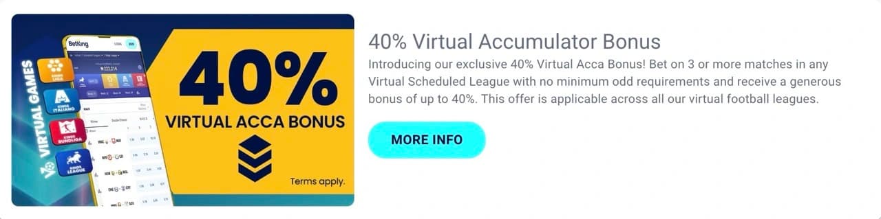40% Virtual Accumulator Bonus
