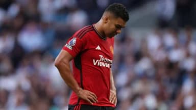 Casemiro’s nightmare performance against Liverpool deepens crisis of Manchester United