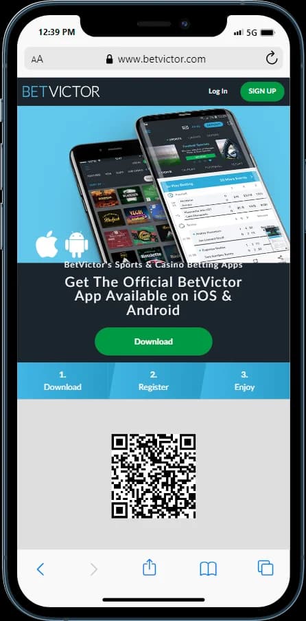 BetVictor Mobile app