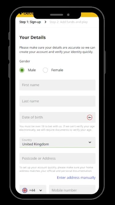Check out how to Register for a Betfair Account