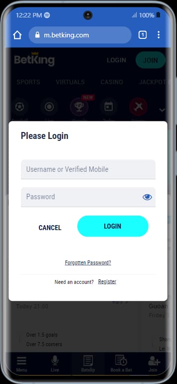 How to Withdraw at Betking
