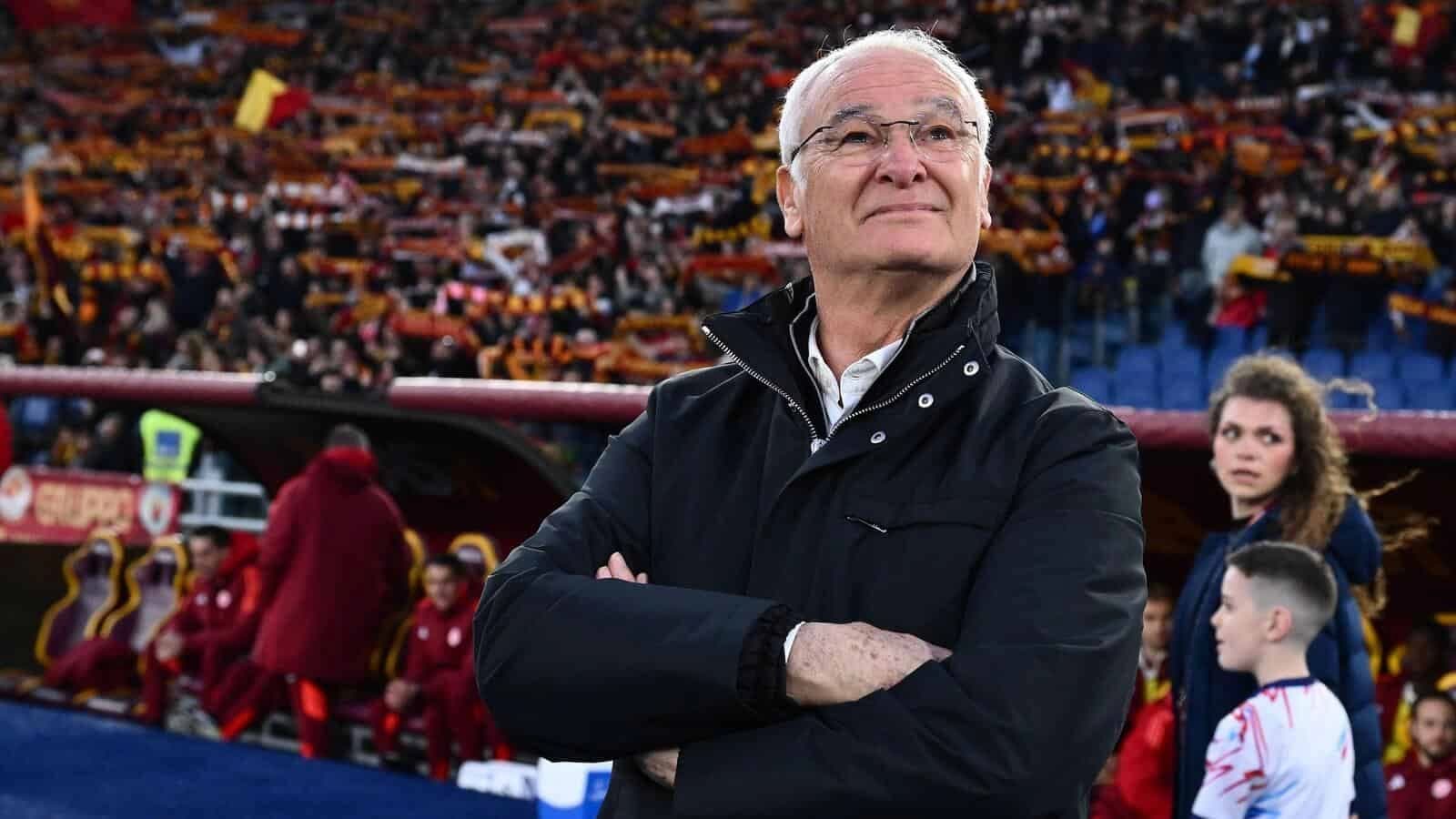 Claudio Ranieri coach of A.S. Roma