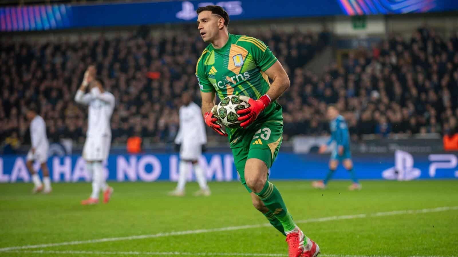 Emiliano Martínez of Aston Villa