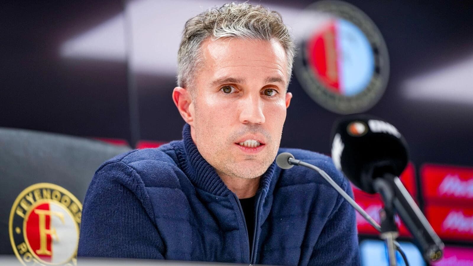 Feyenoord head coach Robin van Persie