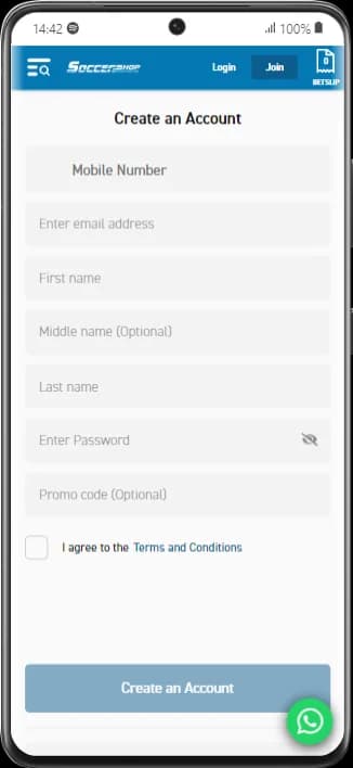 soccershop register