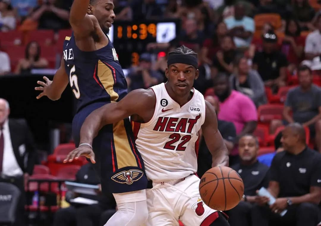 Jimmy Butler Miami Heat NBA Preseason