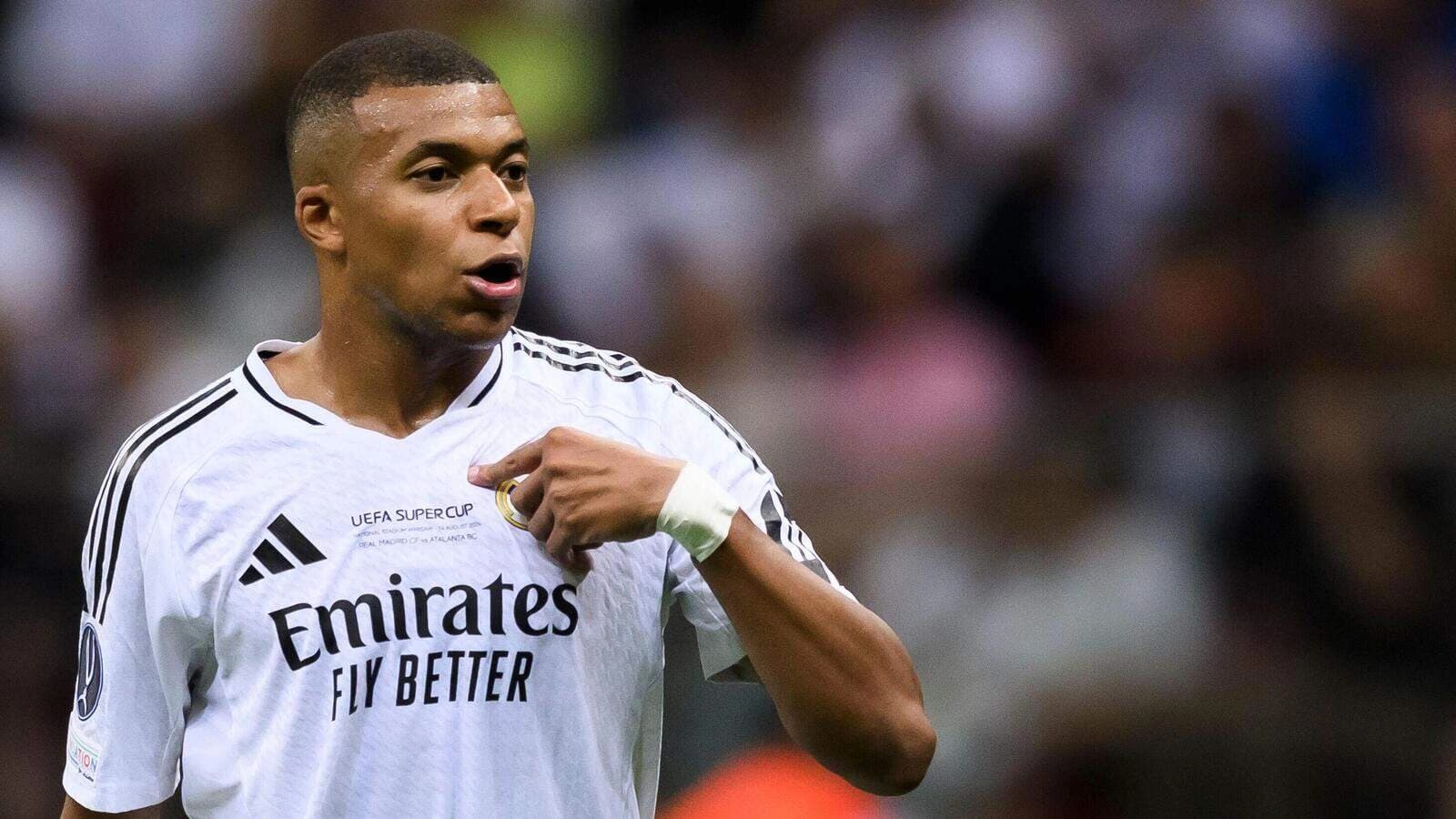 Kylian Mbappe of Real Madrid