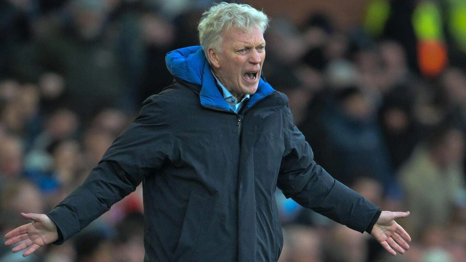 Manager of Everton David Moyes