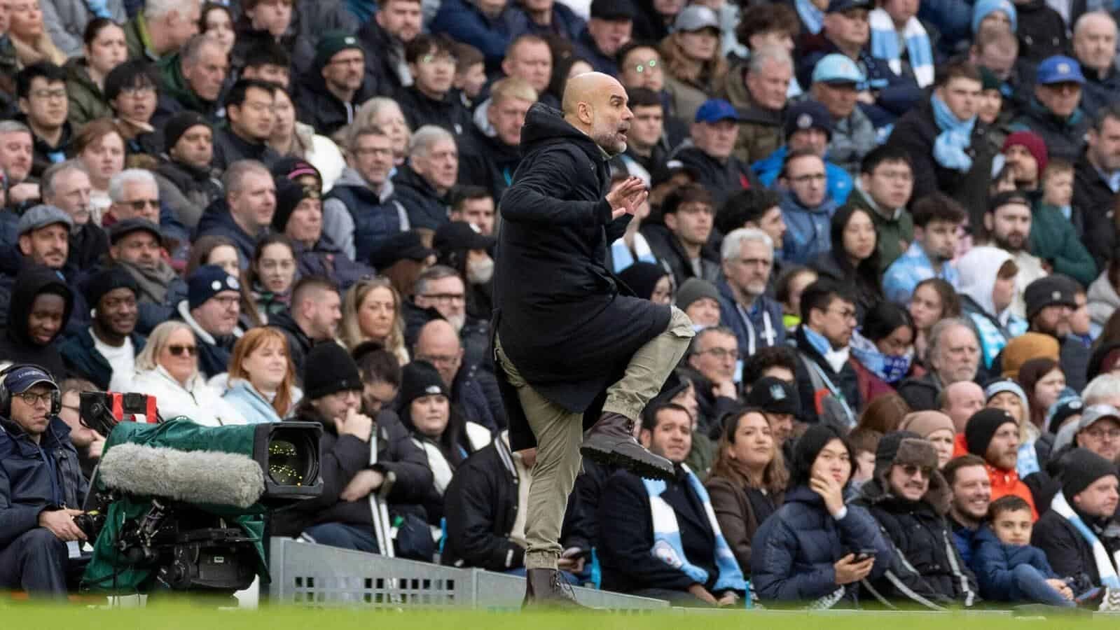 Manchester City F.C. manager Pep Guardiola
