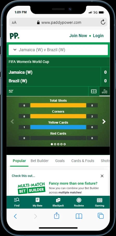 Paddy Power Live Stream