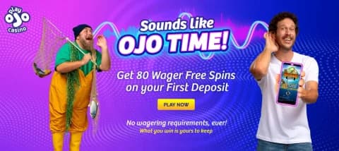 PLAYOJO 80 free SPINS