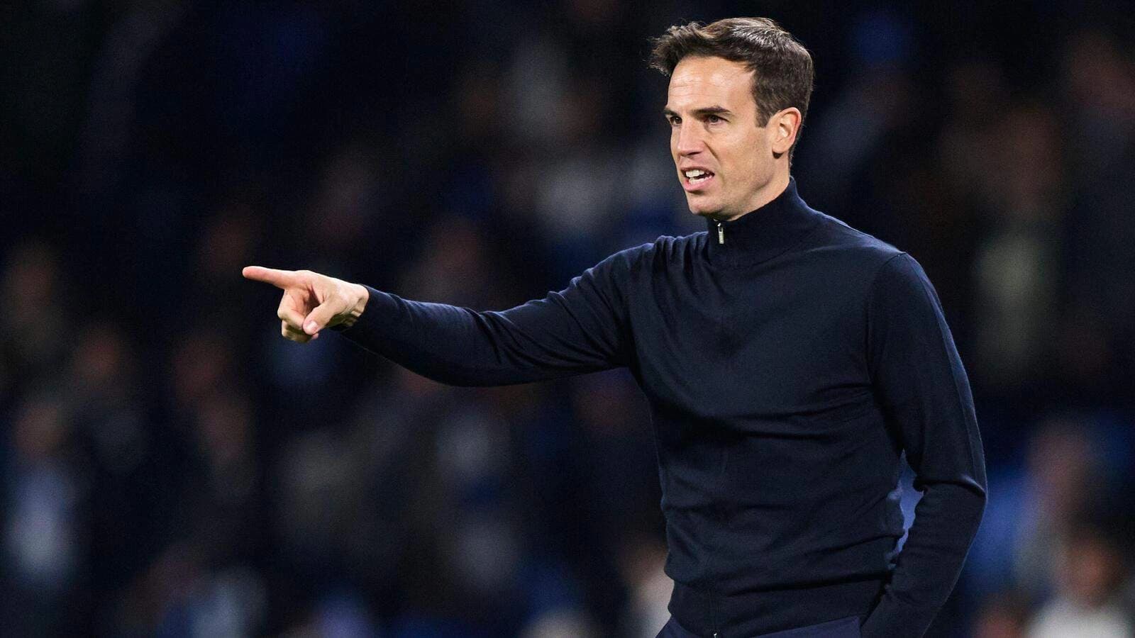 Rayo Vallecano head coach Inigo Perez