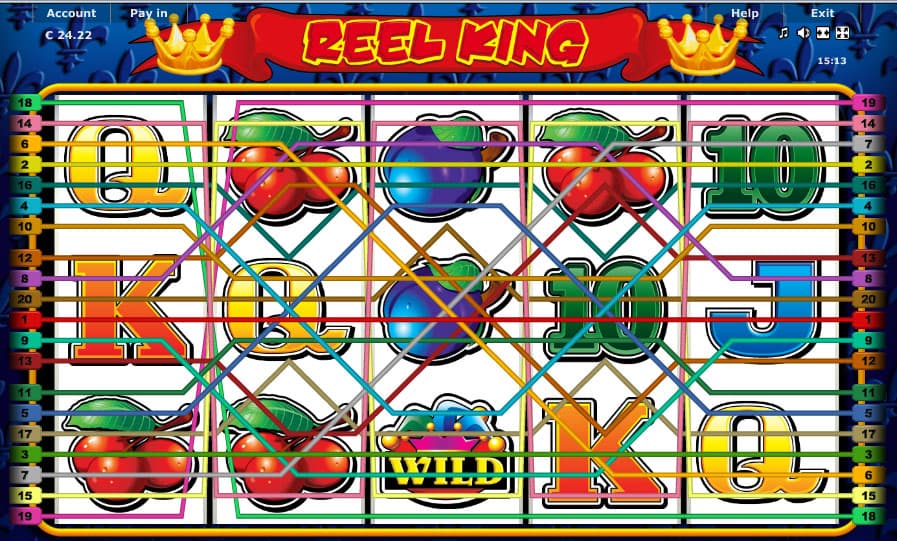 Reel King online slot machine