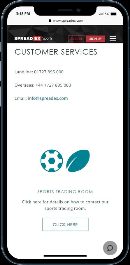 Spreadex Customer Support