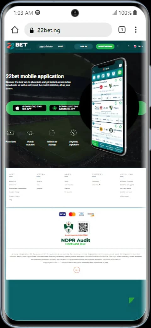 22bet mobile app