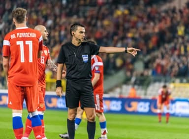 Euro 2021 Referee Fouls, Cards Stats