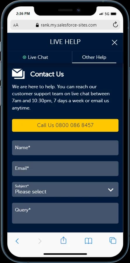 The Vic Online Casino Customer Support