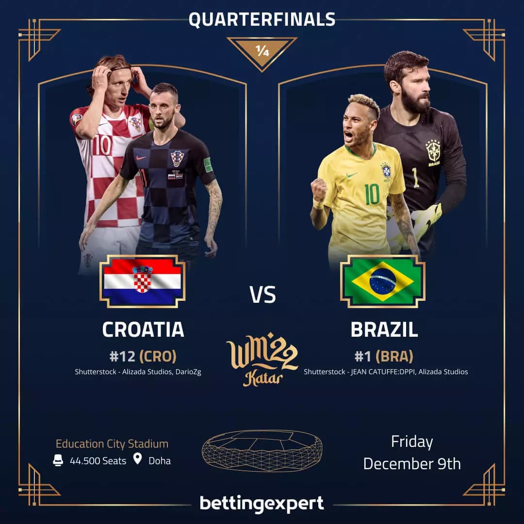 WC Croatia vs Brazil quaterfinals