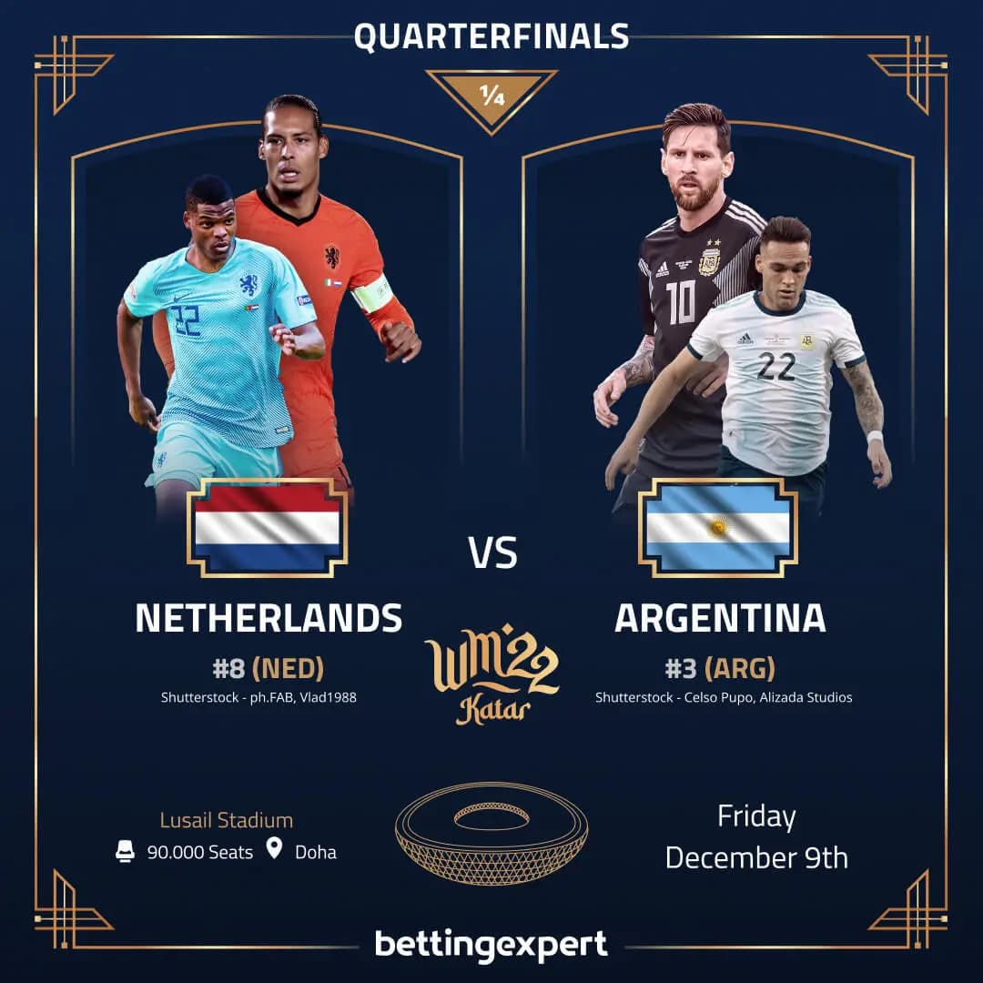 WC Quarterfinals Netherlands vs Argentina