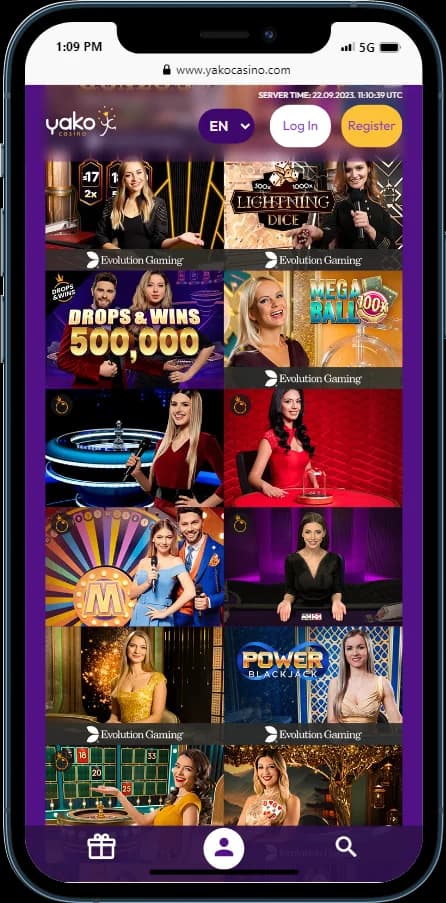 Yako Live Casino