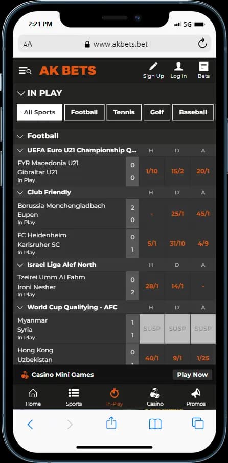 Ak Bets In play betting