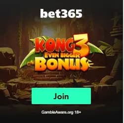 bet365 Kong 3 Even Bigger Bonus
