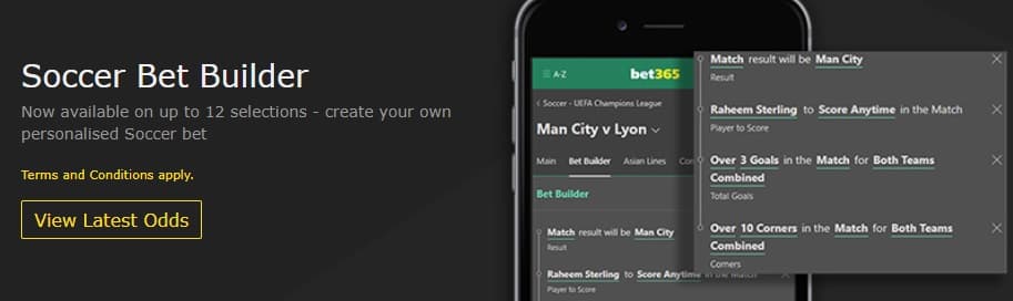 What is bet365 Bet Builder?