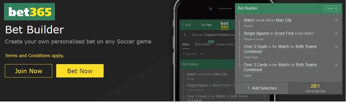 bet365 Bet Builder