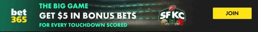 bet365 super bowl offer