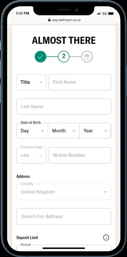 BetMGM Registration
