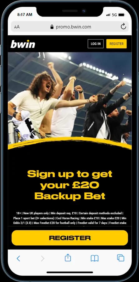 bwin Welcome Offer - Sign Up To Get Your £20 Backup Bet