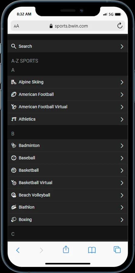 bwin all sports