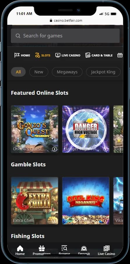 betfair Casino Games 