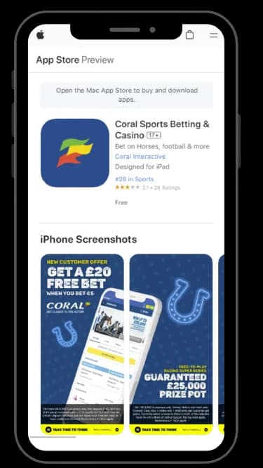 Coral iOS app