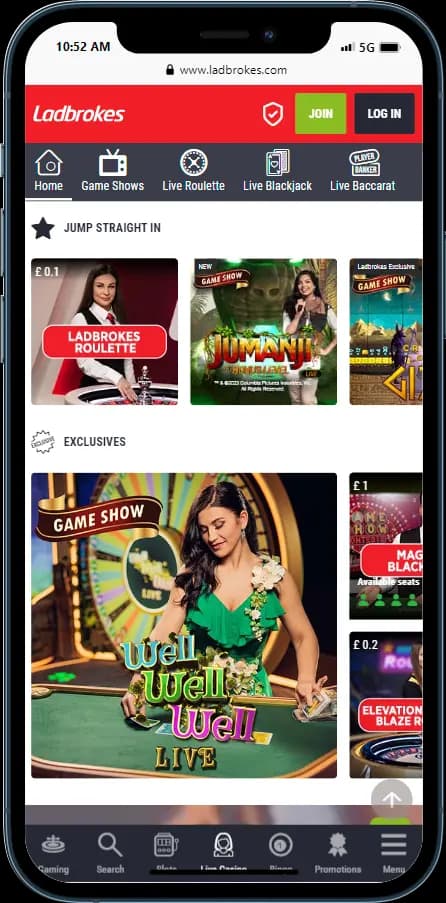 Ladbrokes Live Casino 