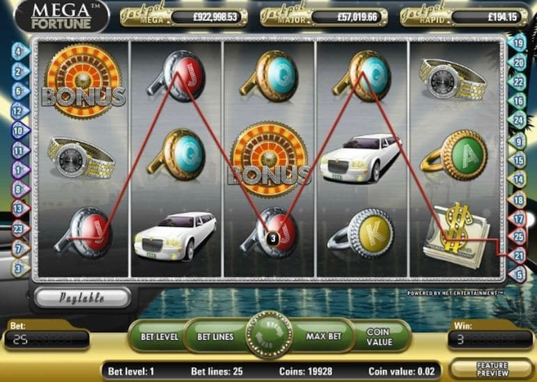 mega fortune slot review