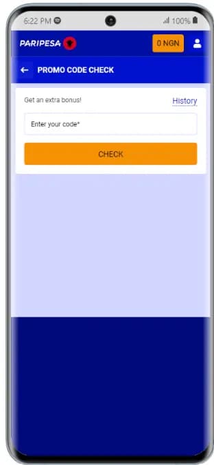 paripesa promo code 