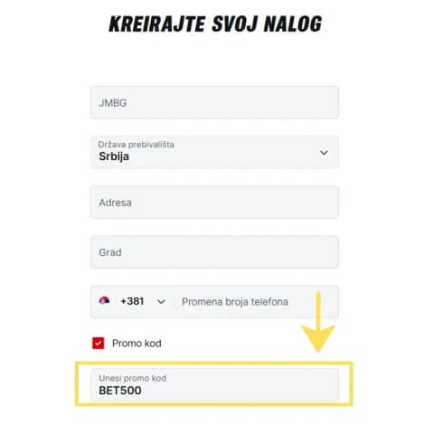 Registracija uz Superbet Promo Kod