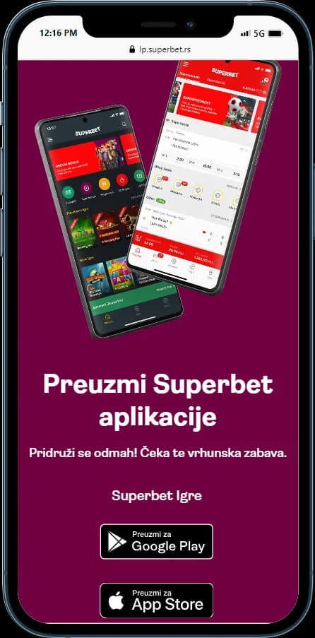 Superbet aplikacija za mobilno kladjenje