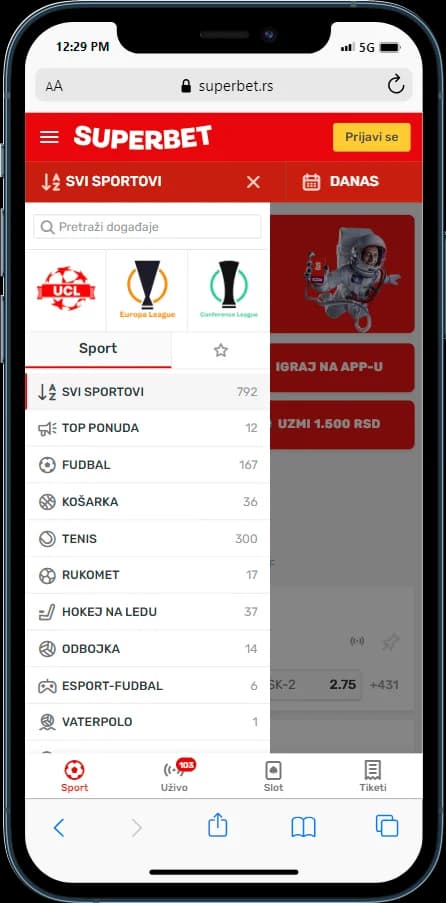 Superbet svi sportovi