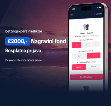 Pridruži se bettingexpert-ovom Prediktoru Evropskog Prvenstva i takmiči se sa našim drugim korisnicima za vredne nagrade