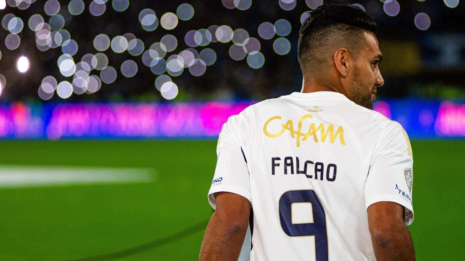 Colombian football player Radamel Falcao Garcia