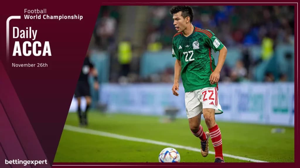 Daily World Cup Daily Acca Nov 26th: 7.90 Acca for Saturday’s Matches