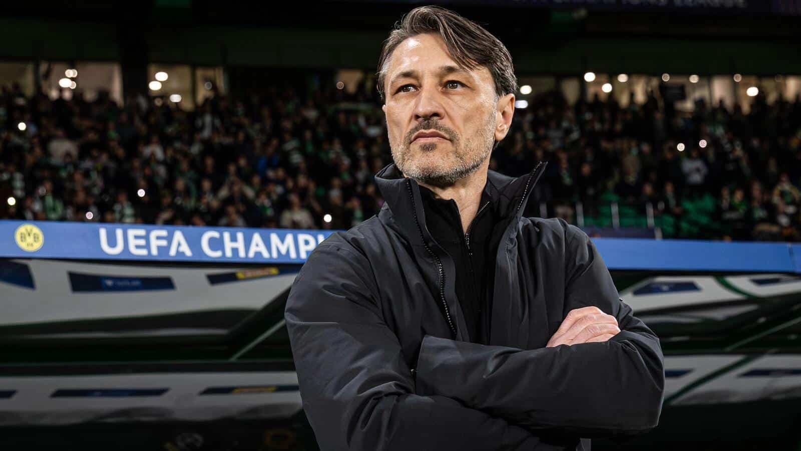 Head Coach Niko Kovac of Borussia Dortmund
