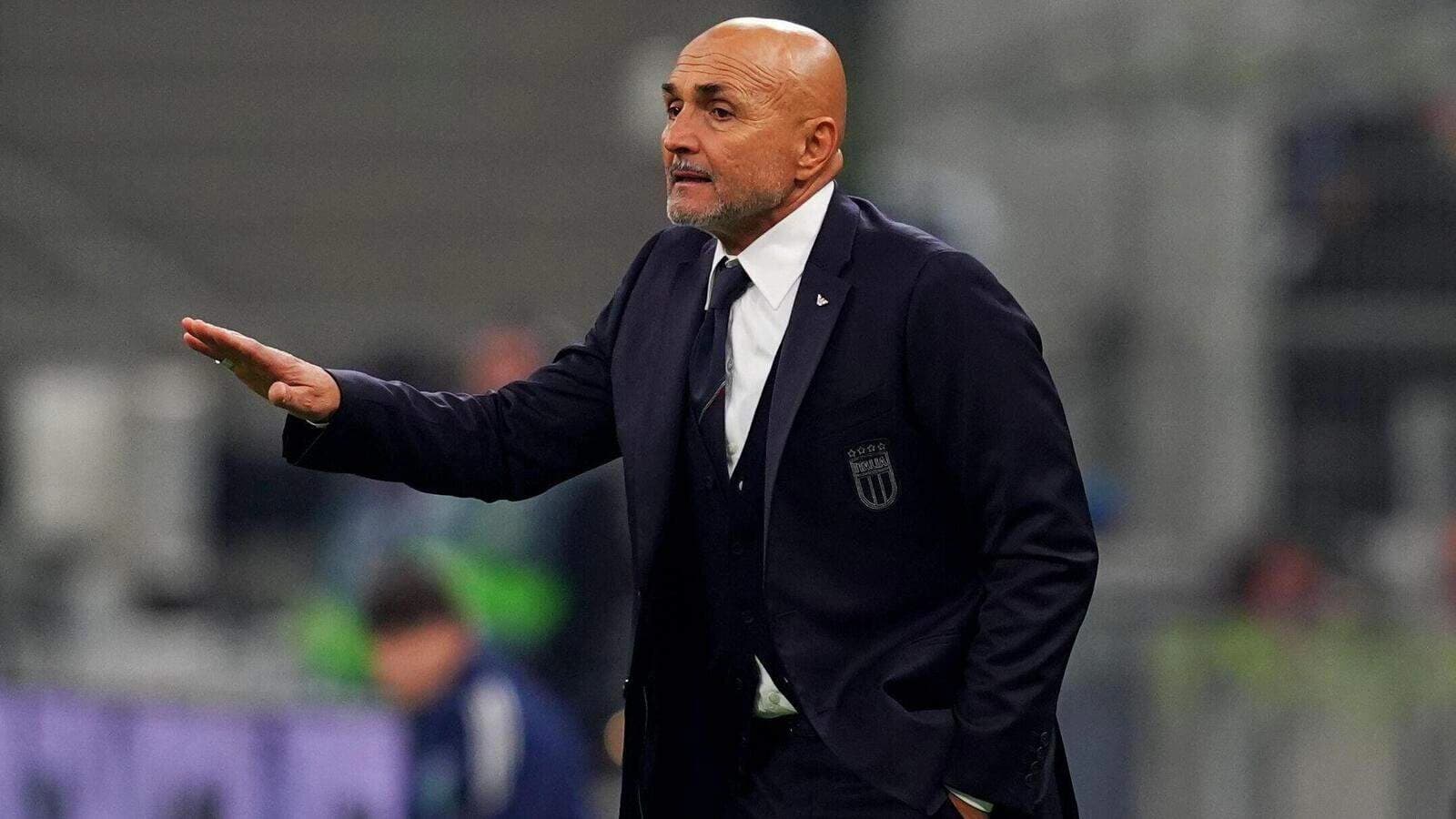 Italy's Luciano Spalletti during the Uefa Nations League soccer match