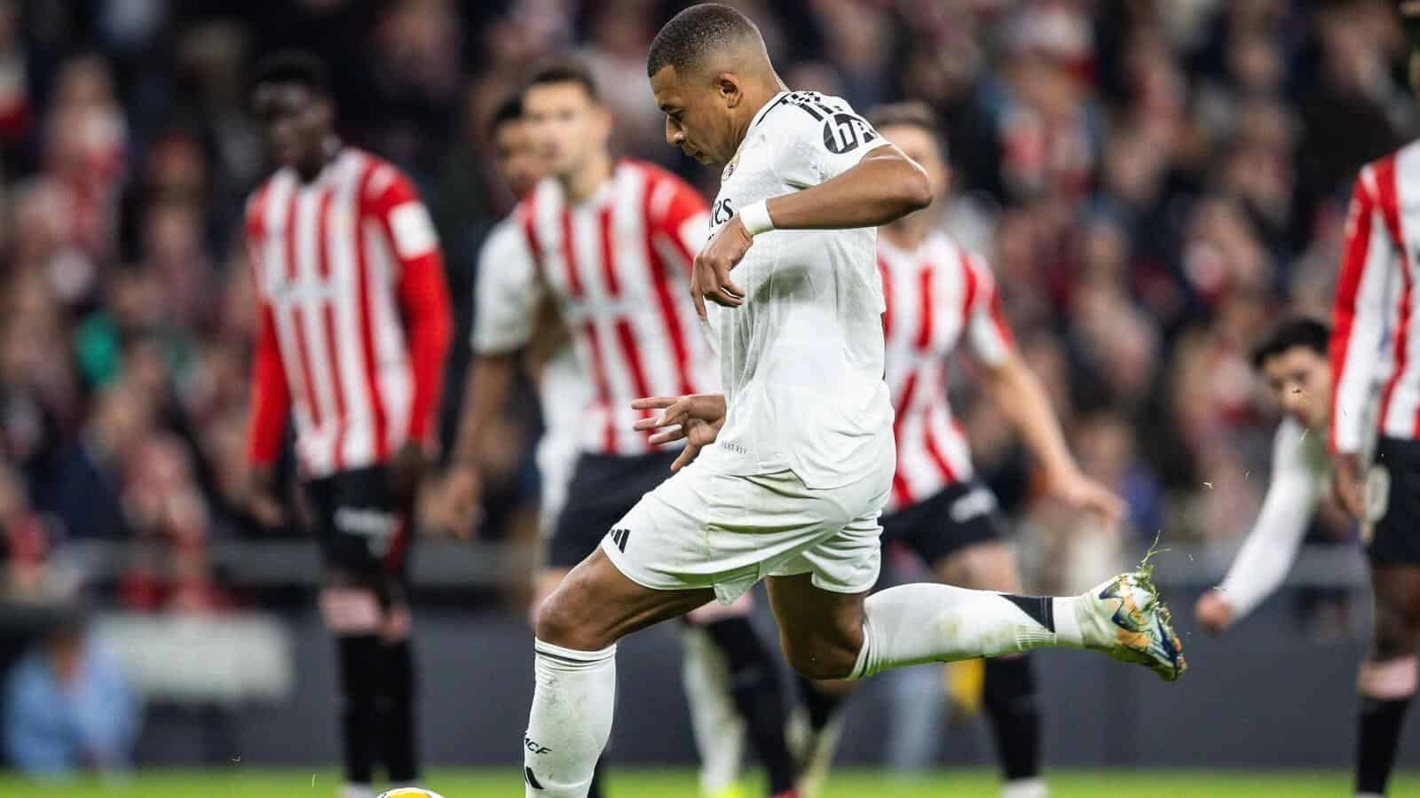 Kylian Mbappe of Real Madrid