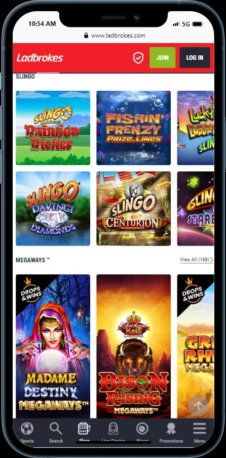 Ladbrokes Online Casino - Slot
