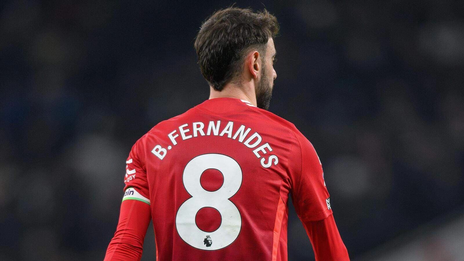 Manchester United's Bruno Fernandes in action